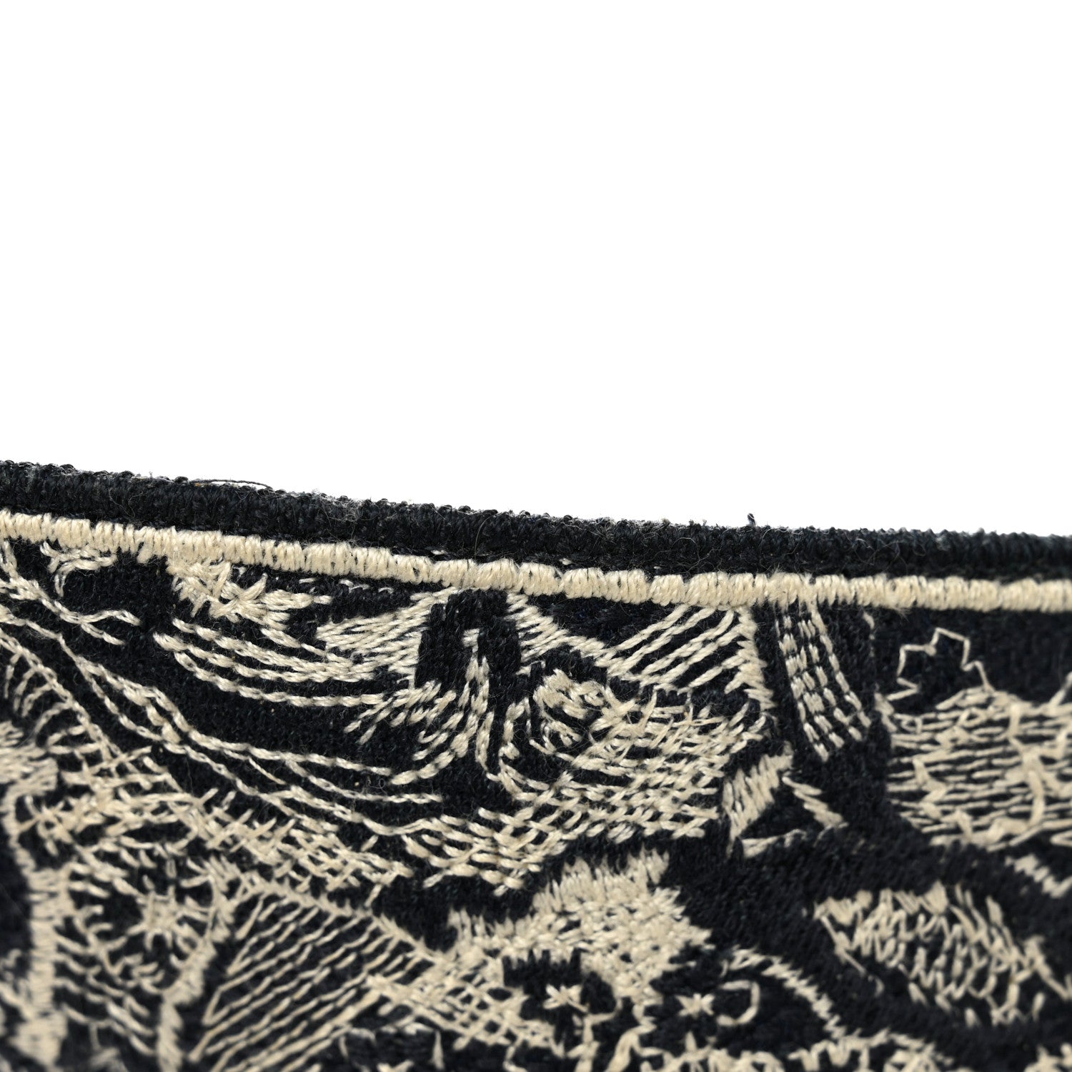 ディオール キャンバス 刺繍 トワルドジュイ ショルダーストラップ ブラック ホワイト ブルー (代金引換)