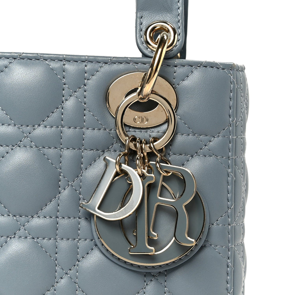 ディオール ラムスキン カナージュ スモール マイ ABCDior レディ ディオール クラウドブルー (代金引換)