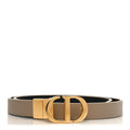 ディオール カーフスキン 30 モンテーニュ リバーシブル ベルト 70 28 ブラック ヘーゼルナッツ (代金引換)