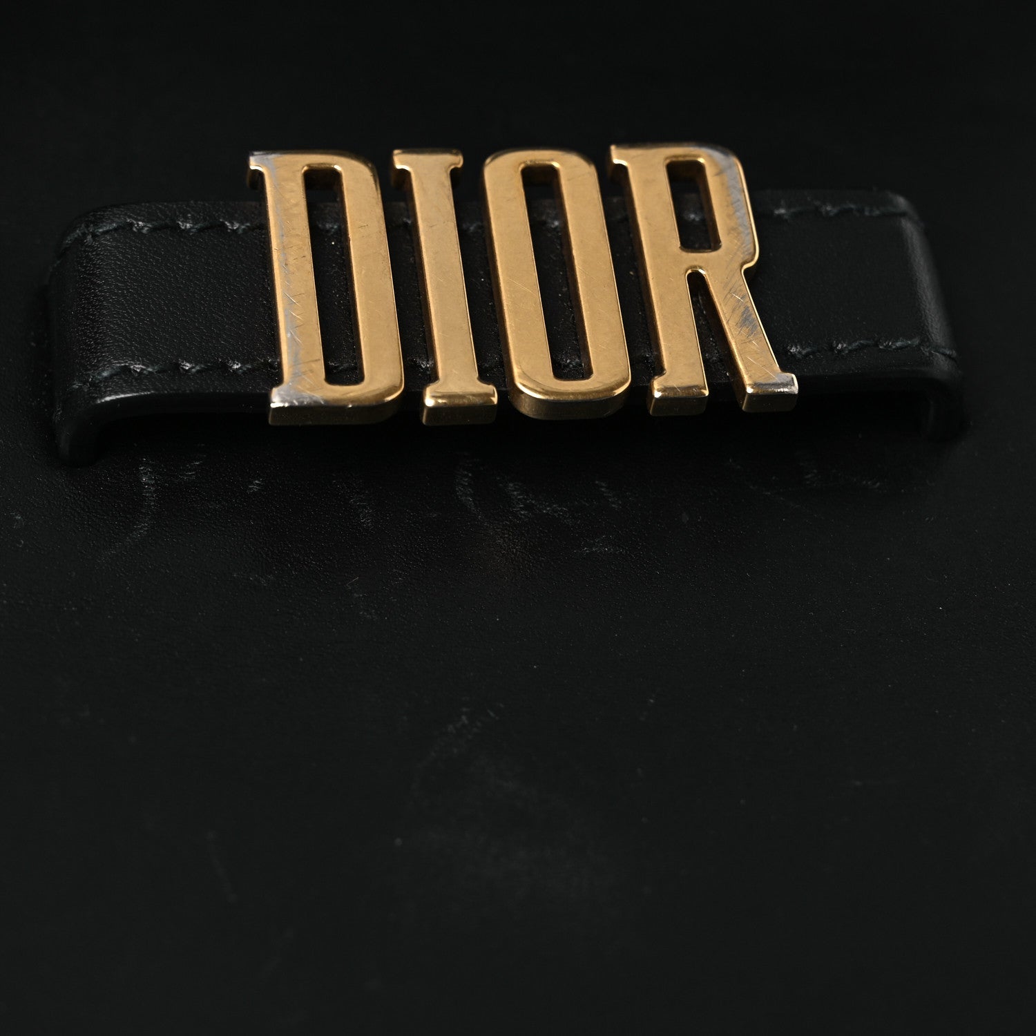 ディオール カーフスキン Dフェンス サドルバッグ ブラック (代金引換)