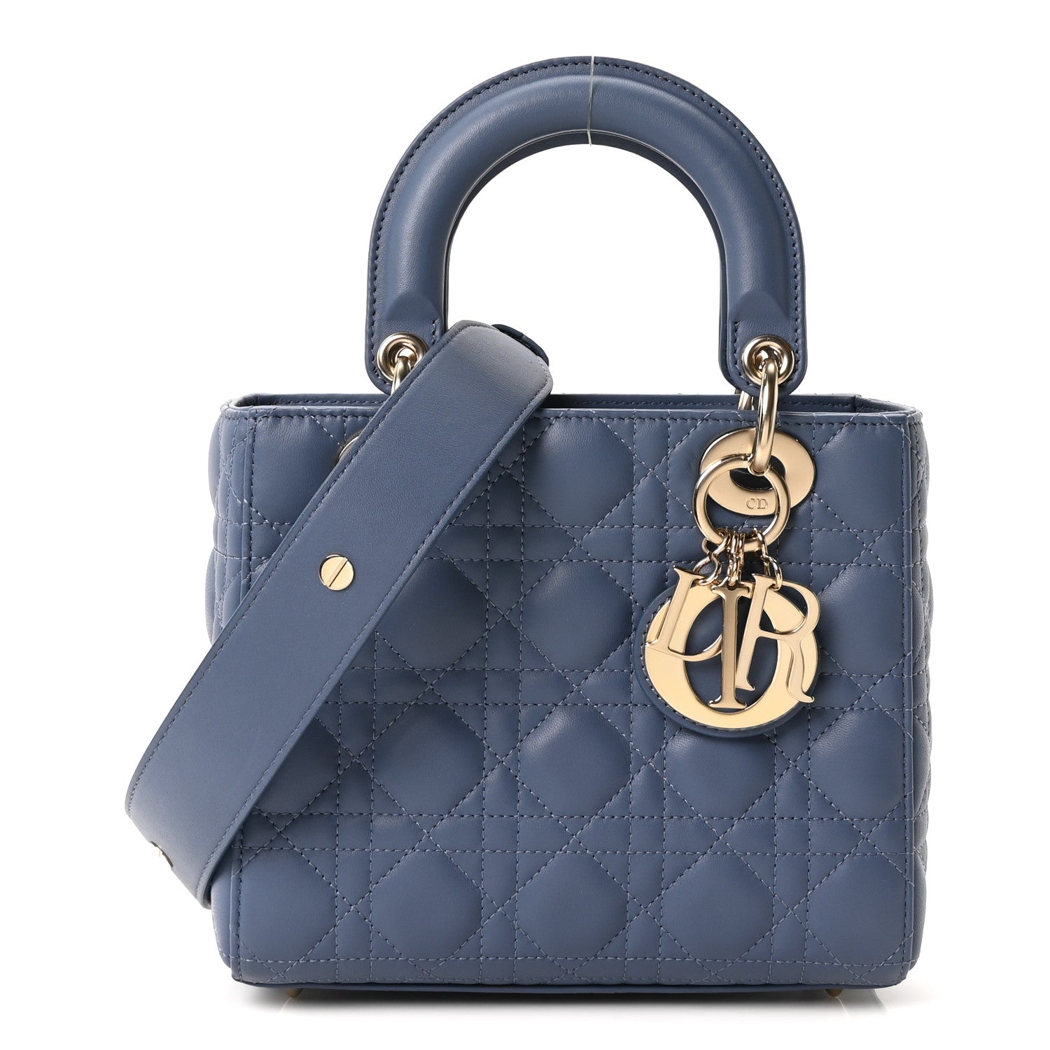 ディオール ラムスキン カナージュ スモール My ABCDior レディディオール ブルー (代金引換)