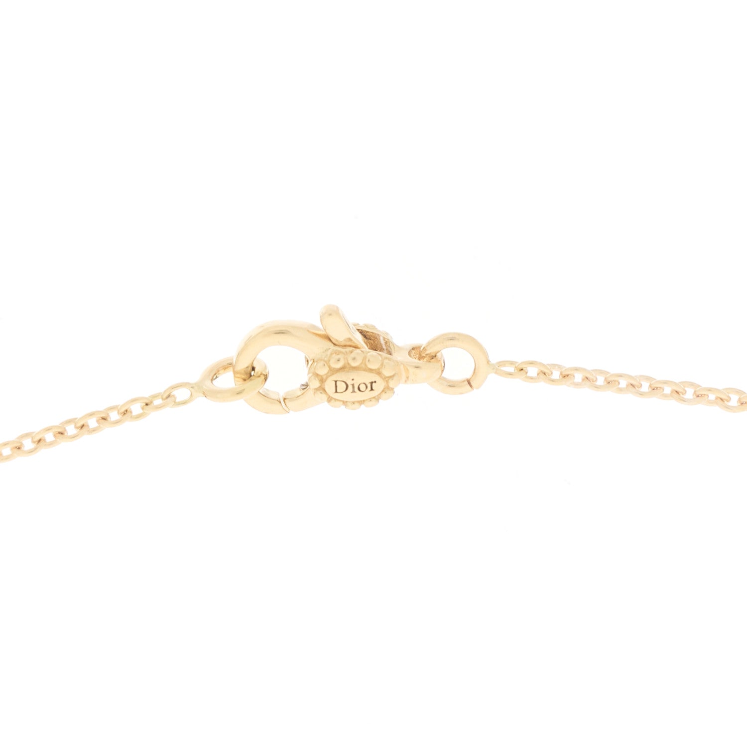 ディオール 18K イエローゴールド ダイヤモンド ブラックオニキス マザーオブパール ローズ セレステ ペンダント ネックレス (代金引換)