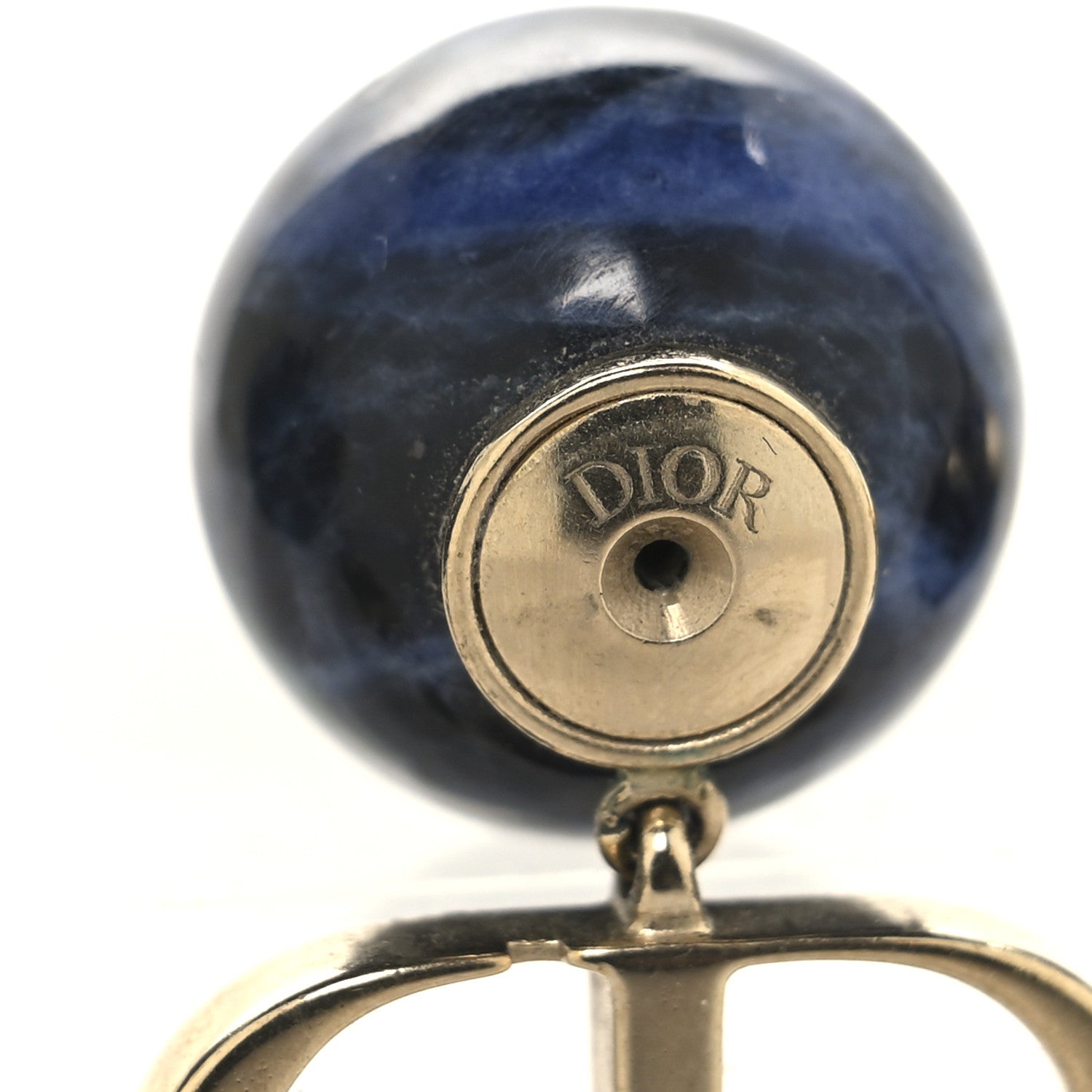 ディオール マーブル CD トライバル イヤリング ブルー (代金引換)