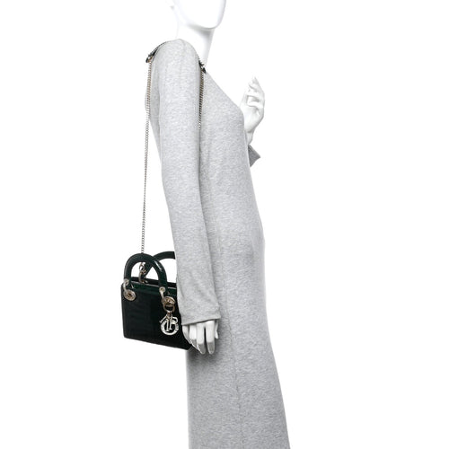 ディオール アリゲーター クリスタル ミニ レディディオール ダークグリーン (代金引換)