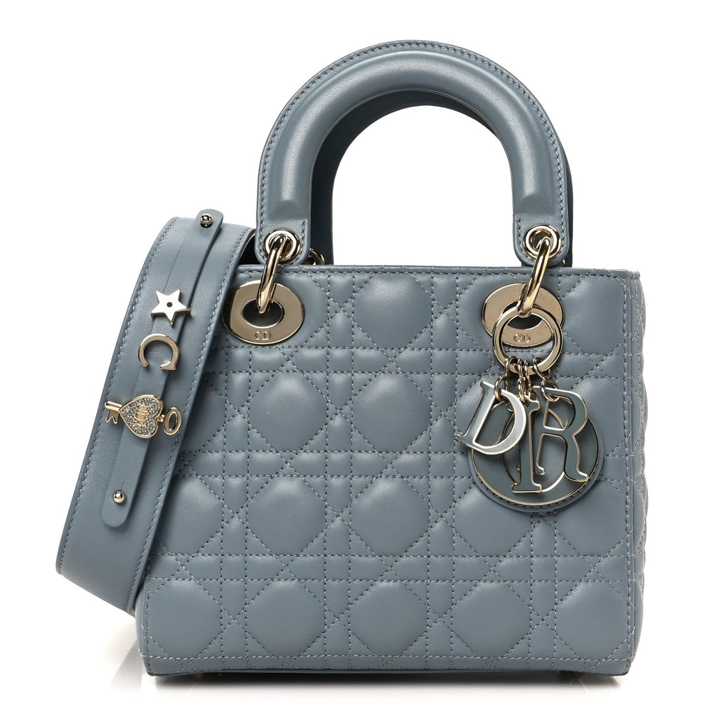 ディオール ラムスキン カナージュ スモール マイ ABCDior レディ ディオール クラウドブルー (代金引換)
