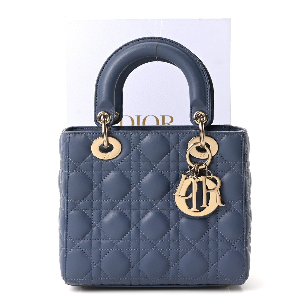 ディオール ラムスキン カナージュ スモール My ABCDior レディディオール ブルー (代金引換)
