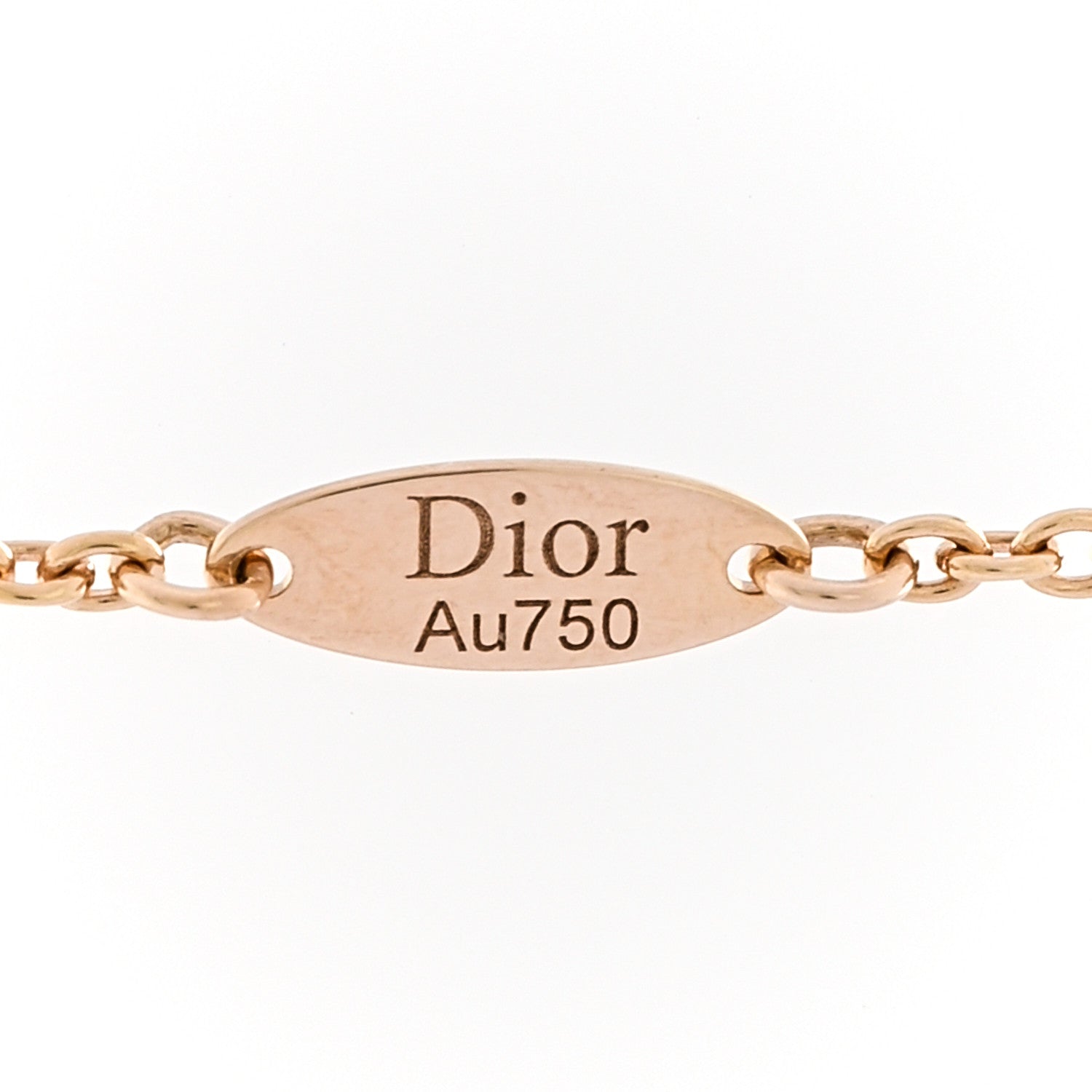ディオール 18K イエロー＆ホワイトゴールド ダイヤモンド ブラックオニキス マザーオブパール ローズセレステ ペンダントネックレス (代金引換)