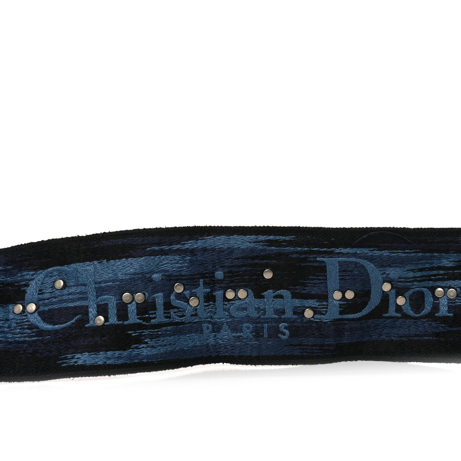 ディオール キャンバス 刺繍 スタッズ カレイドルオルスコピック ショルダーストラップ ブルー (代金引換)