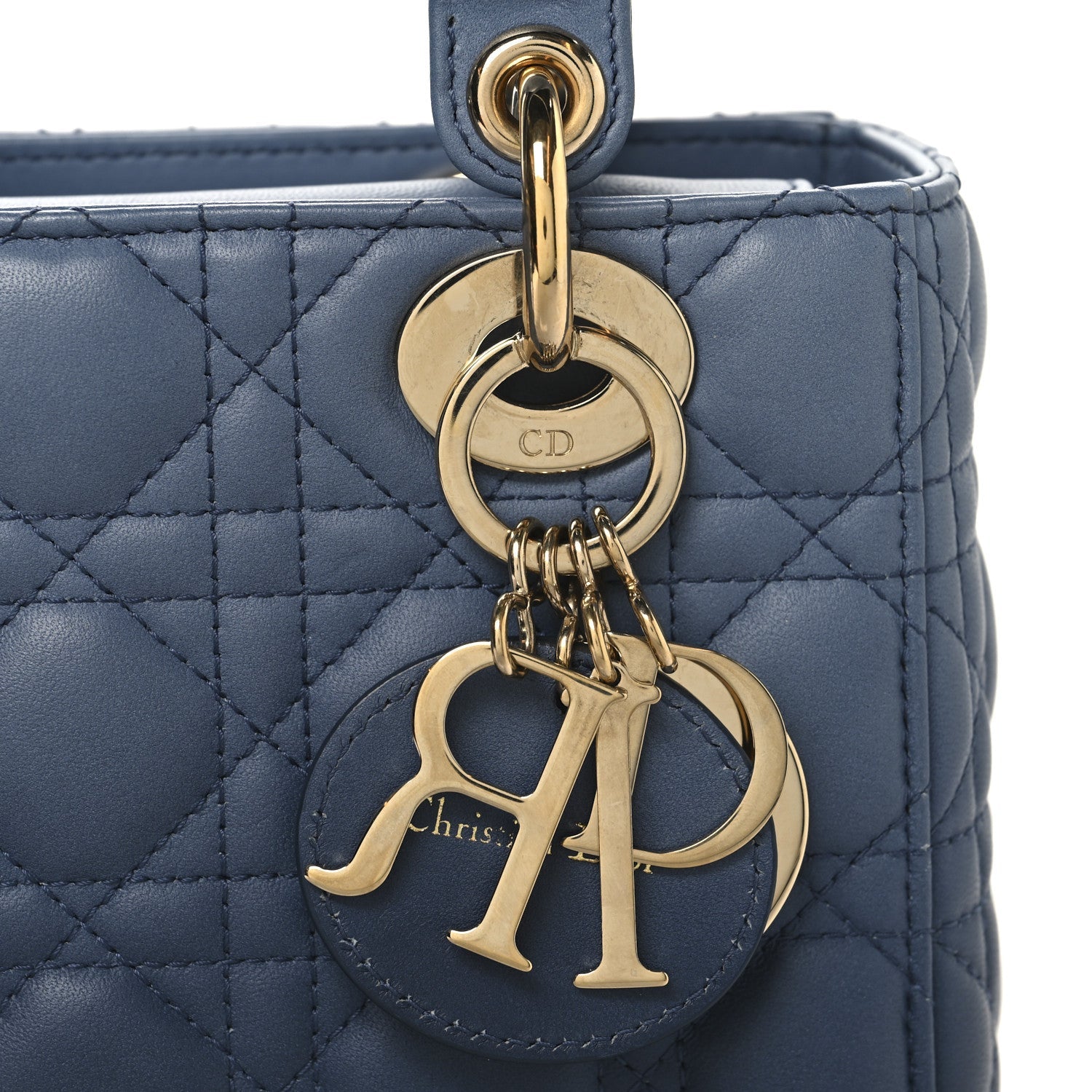 ディオール ラムスキン カナージュ グラデーション スモール マイ ABCDior レディ ディオール インディゴブルー (代金引換)