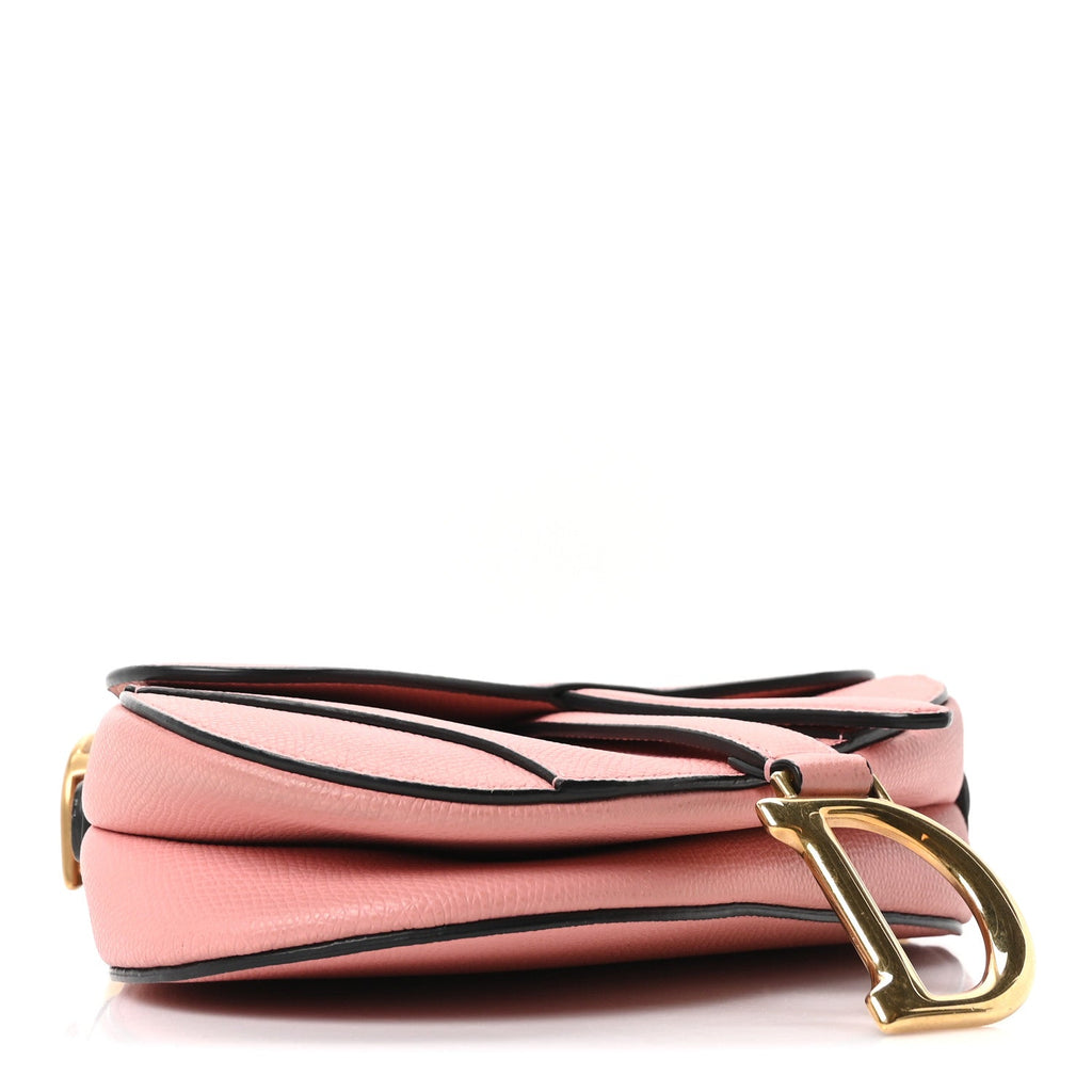 ディオール グレインドカーフスキン ミニ サドルバッグ ピンク (代金引換)