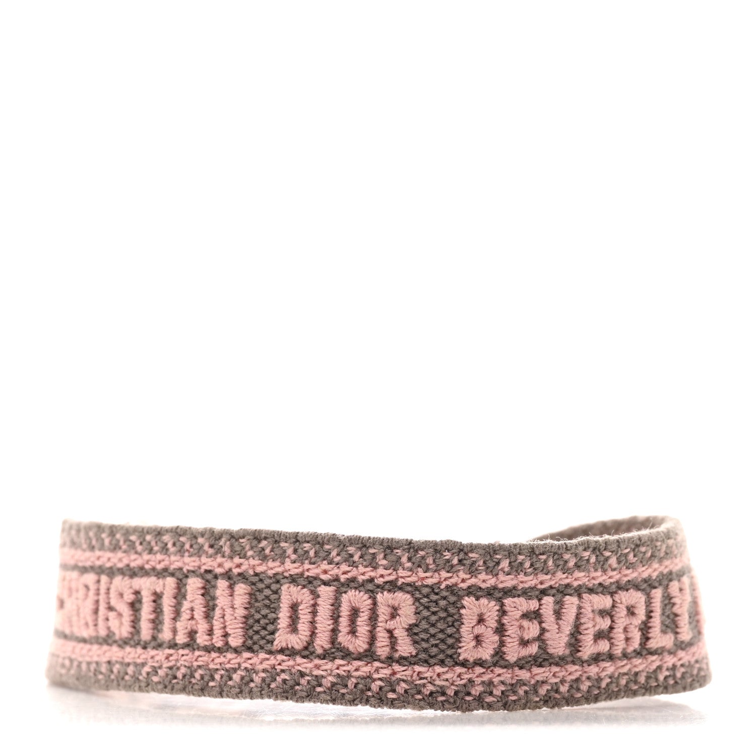 ディオール コットン織り J'Adior フレンドシップブレスレット ピンクマルチカラー (代金引換)