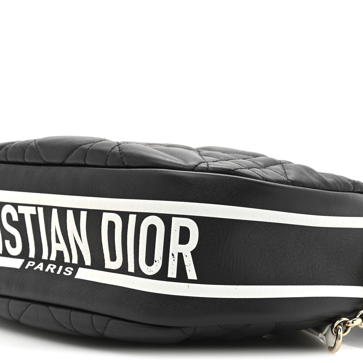 ディオール ラムスキン カナージュ ミディアム Dior Vibe ホーボーバッグ ブラック (代金引換)