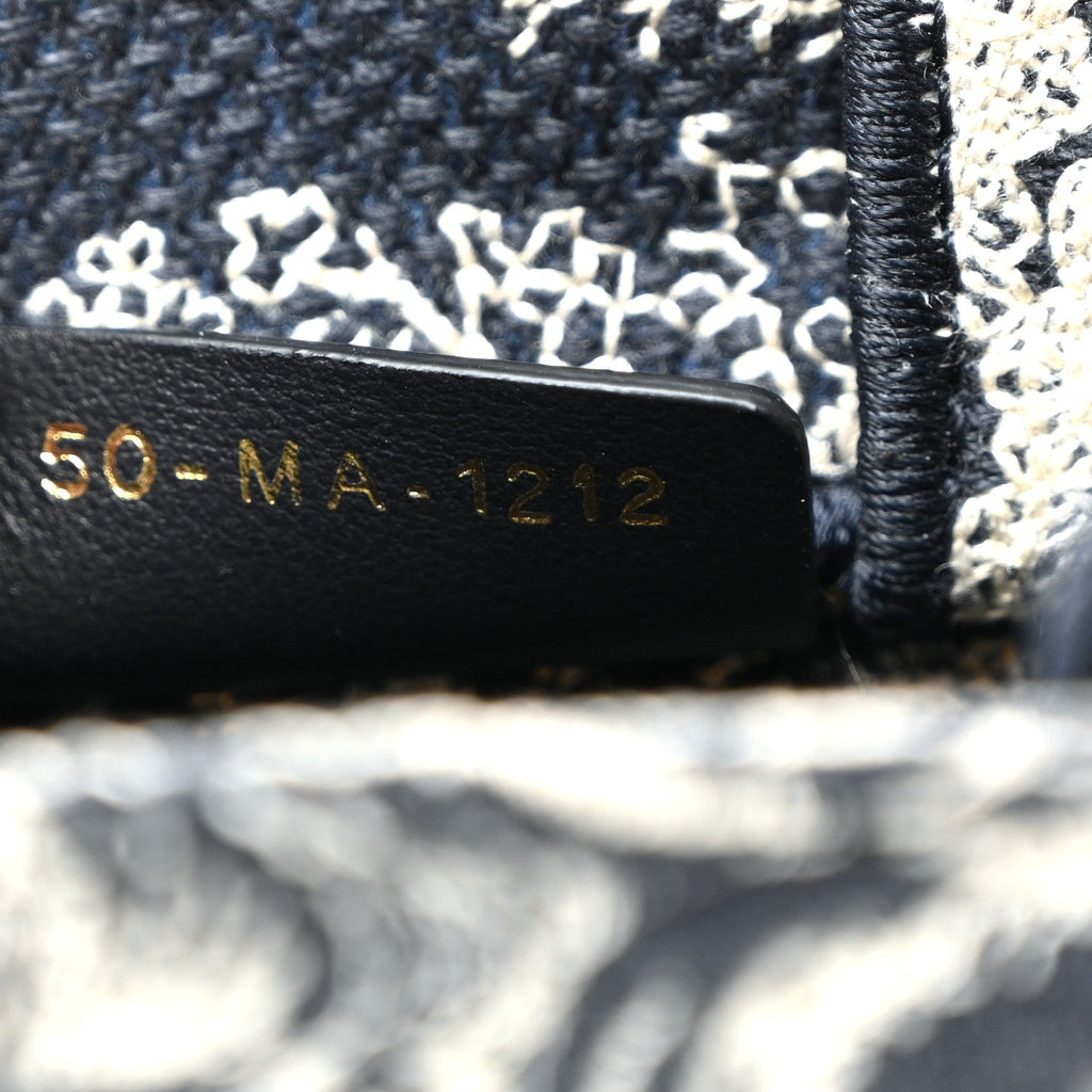 ディオール キャンバス トワル ド ジュイ リバース刺繍 ミニ ブックトート フォンバッグ ブルー (代金引換)