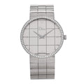 ディオール ステンレススチール ダイヤモンドベゼル 38mm La D De Dior クォーツウォッチ (代金引換)