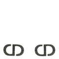 ディオール ルテニウム クリスタル プチ CD スタッドイヤリング ブラック (代金引換)