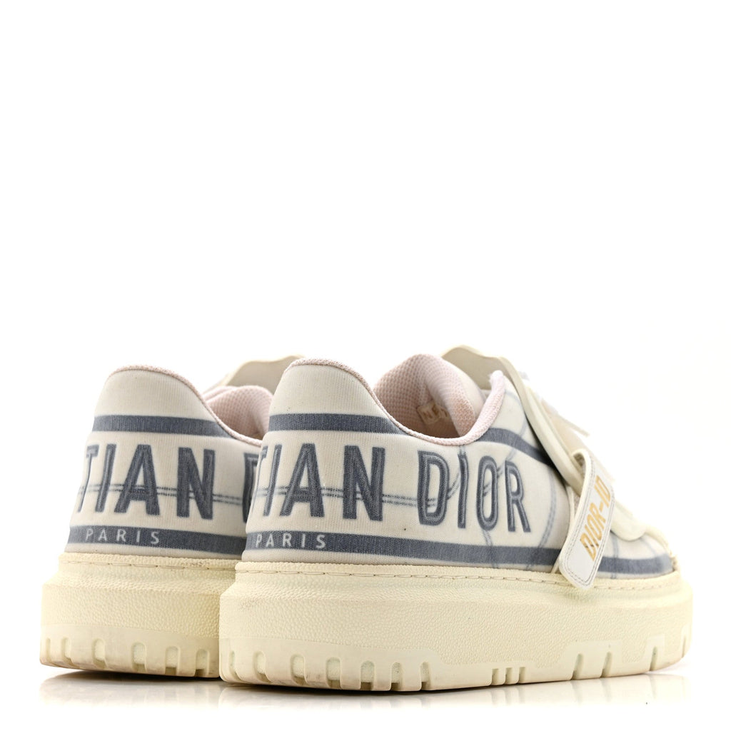 ディオール ナイロンメッシュ Dior-ID プラットフォームスニーカー 37.5 ブルーフランス (代金引換)