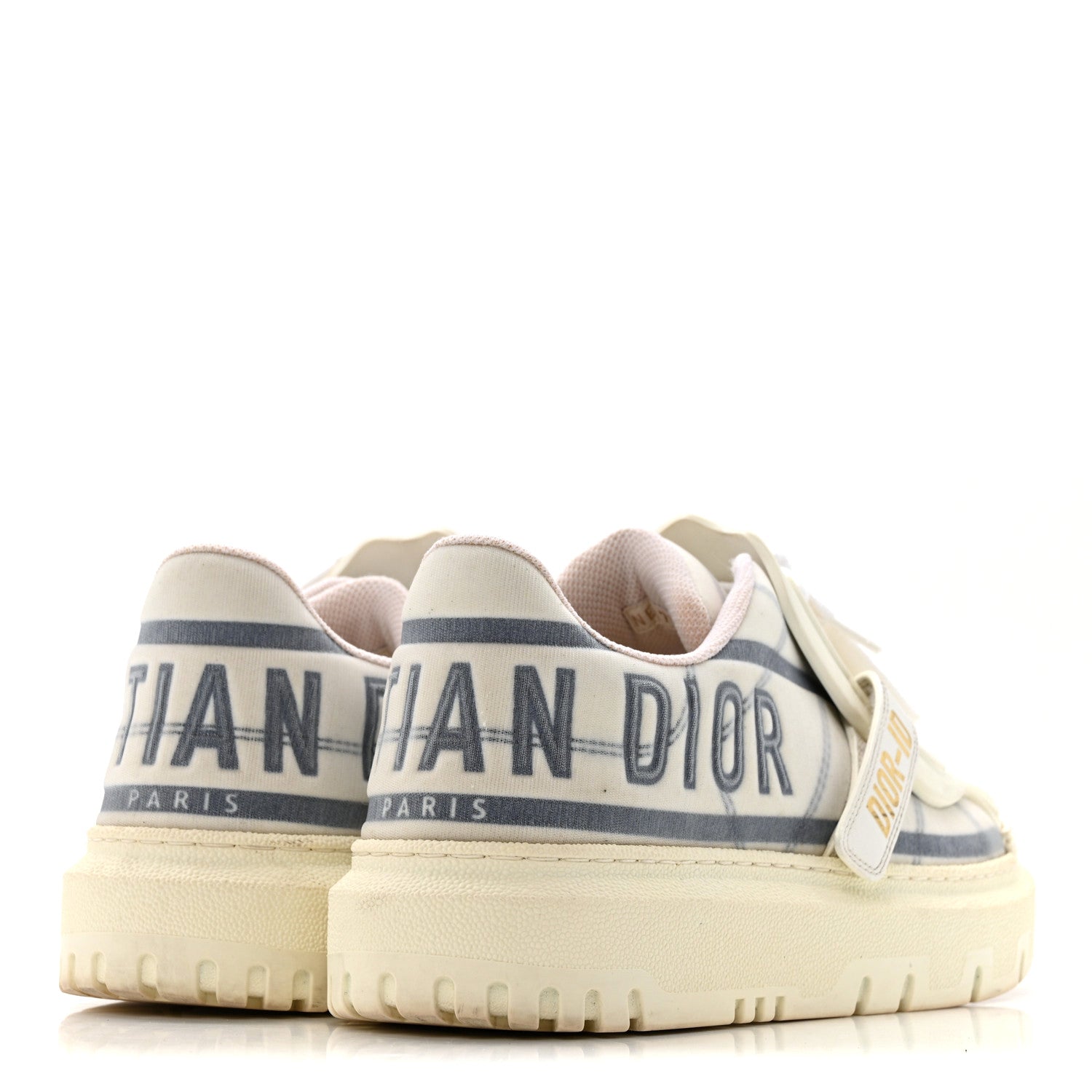 ディオール ナイロンメッシュ Dior-ID プラットフォームスニーカー 37.5 ブルーフランス (代金引換)