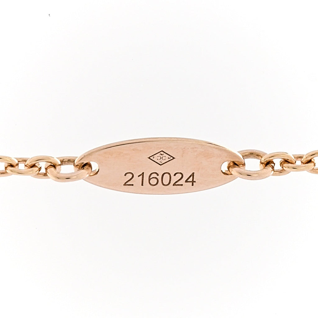 ディオール 18K イエロー＆ホワイトゴールド ダイヤモンド ブラックオニキス マザーオブパール ローズセレステ ペンダントネックレス (代金引換)
